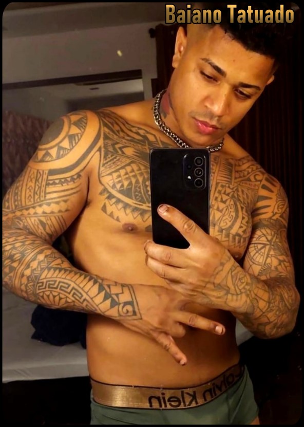 Baiano Tatuado garoto de programa, garoto do job, acompanhante masculino Belo Horizonte MG - 01